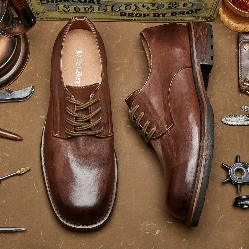 Fabrication Casual Shoes Men's Coffee-2