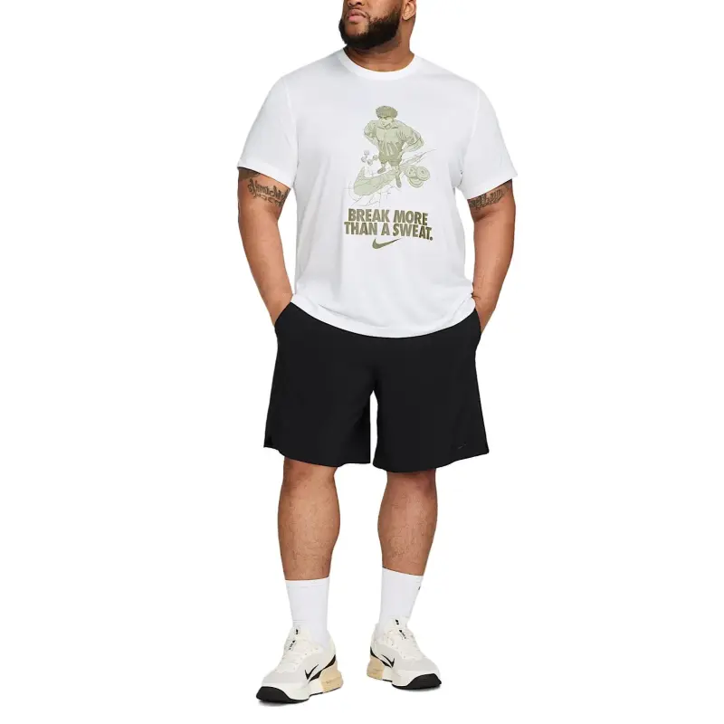 Nike Men's Dri FIT Fitness T Shirt-4