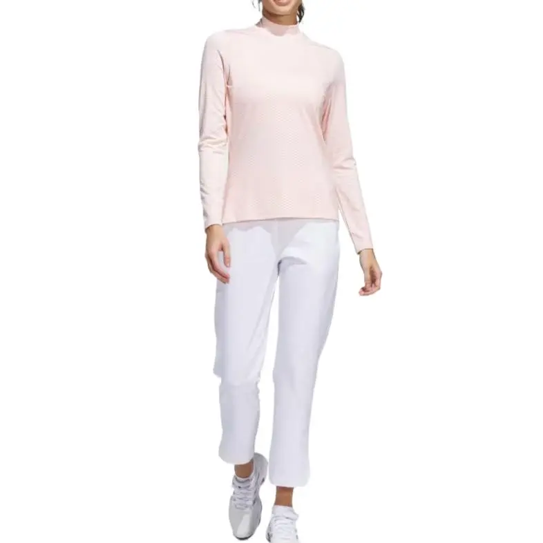 Adidas Free Shipping With AdiClub Beyond Two Tone Mesh Mock Shirt-3