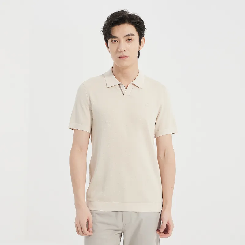 LESS IS MORE Polo Shirts Men Light Gray 25XTX9701S-2
