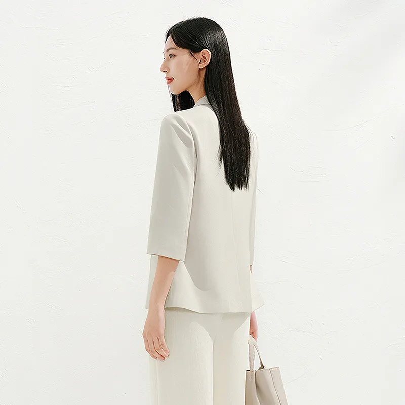 JZ. ANNAKRO Business Suit Women's Beige-3