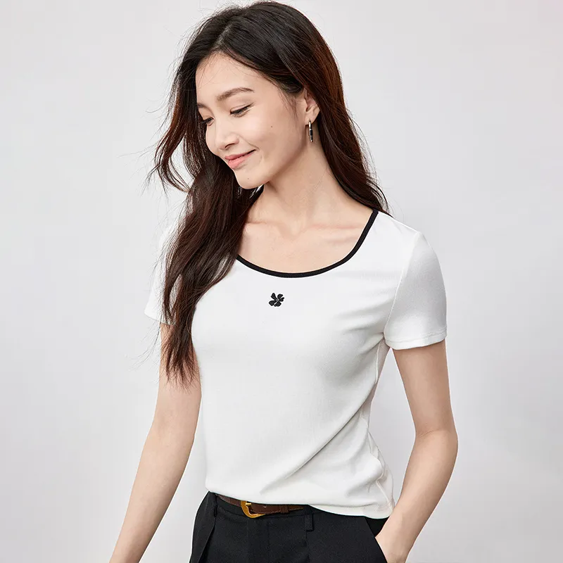SENTUBILA T Shirts Women's-2
