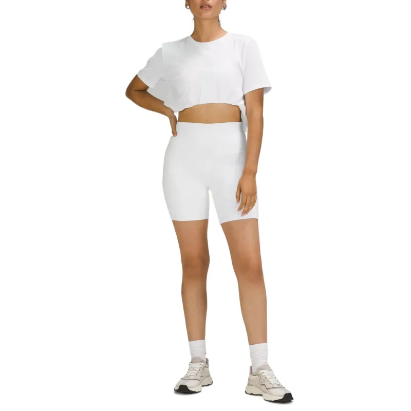 Lululemon Love Collection Crewneck Regular T Shirt Women's White-2