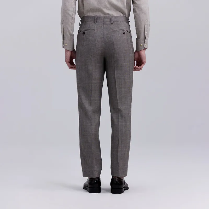GOLDLION Suit Trouser Men's Light Coffee-3