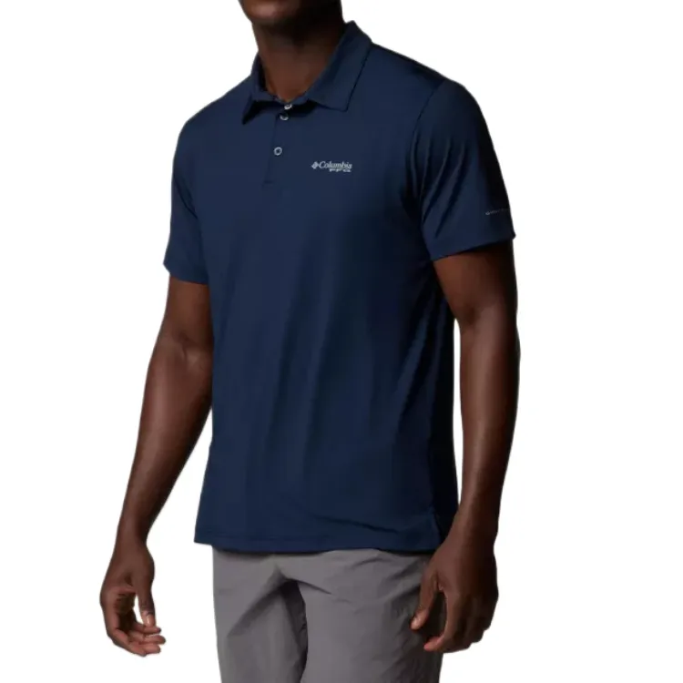 Columbia PFG Slack Tide Polo Shirt Men's Blue-2