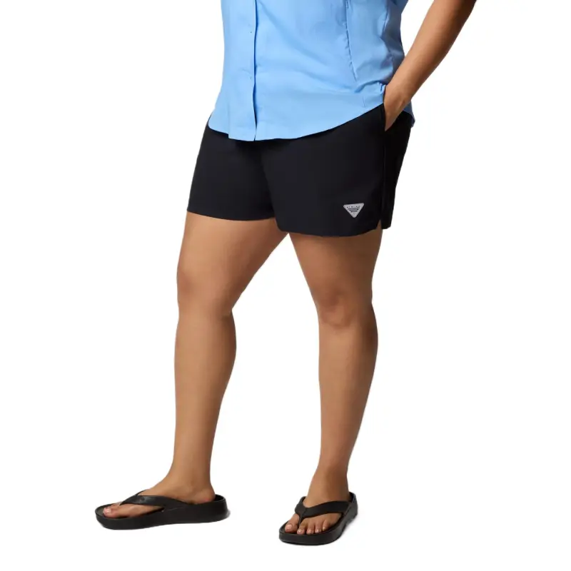 Columbia PFG Rugged Water Casual Shorts Women's Black-2