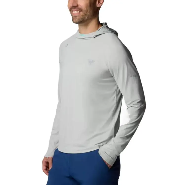 Columbia Wild Cast Omni-Shade Omni-Freeze Omni-Wick Sweatshirt Men's Gray-2