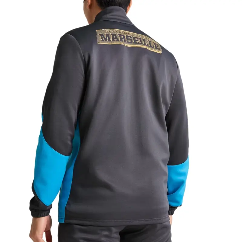 PUMA OlympiqueMarseille FTBLNRGY+ Jackets & Coats Men's Galaxy Gray-3