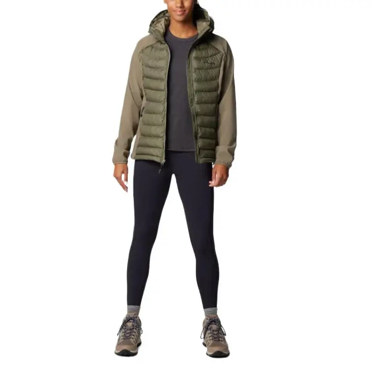 Columbia Powder Lite 2Omni-Heat Thermarator Jacket Women's Stone Green-3