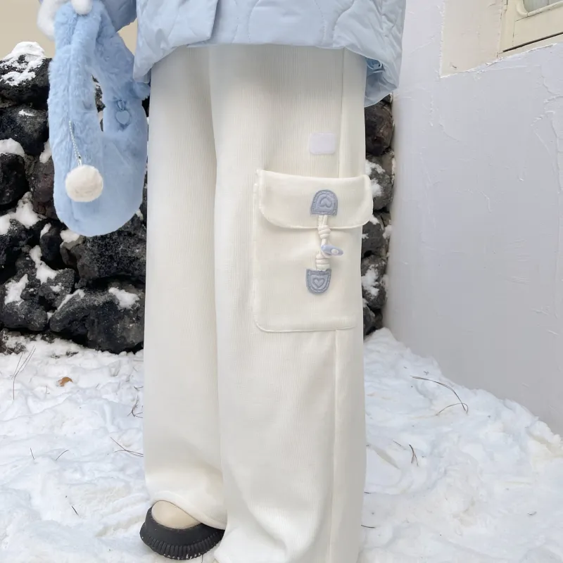 SNBL Casual Pants Women's White-3