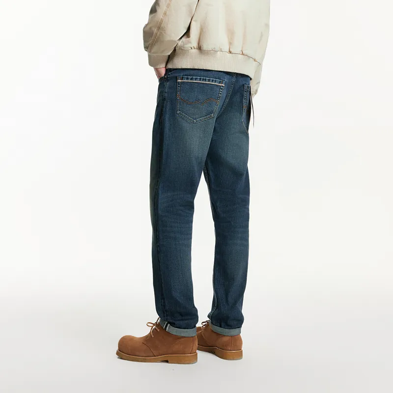 JACK JONES· Jeans Men's Dark Denim Blue-3