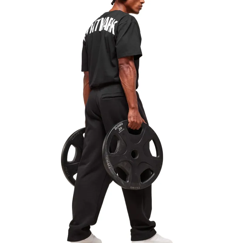 GYMSHARK T Shirts Men Black-3