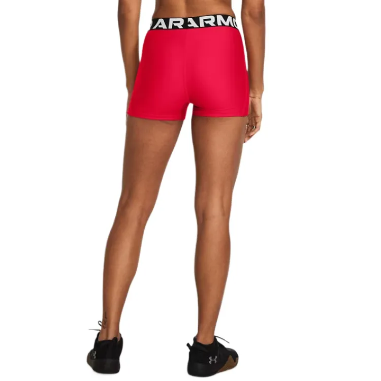 Under Armour Sports Shorts Women's Red-3