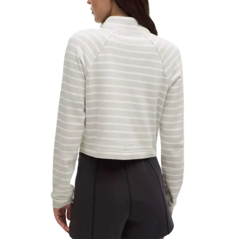 Lululemon French Terry Collection Cropped Collection Regular T Shirt Women's-1