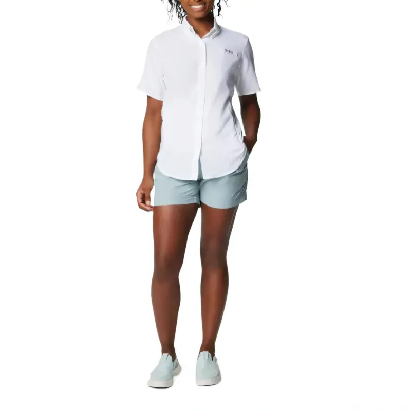 Columbia PFG Tamiami Shirt Women's White-3