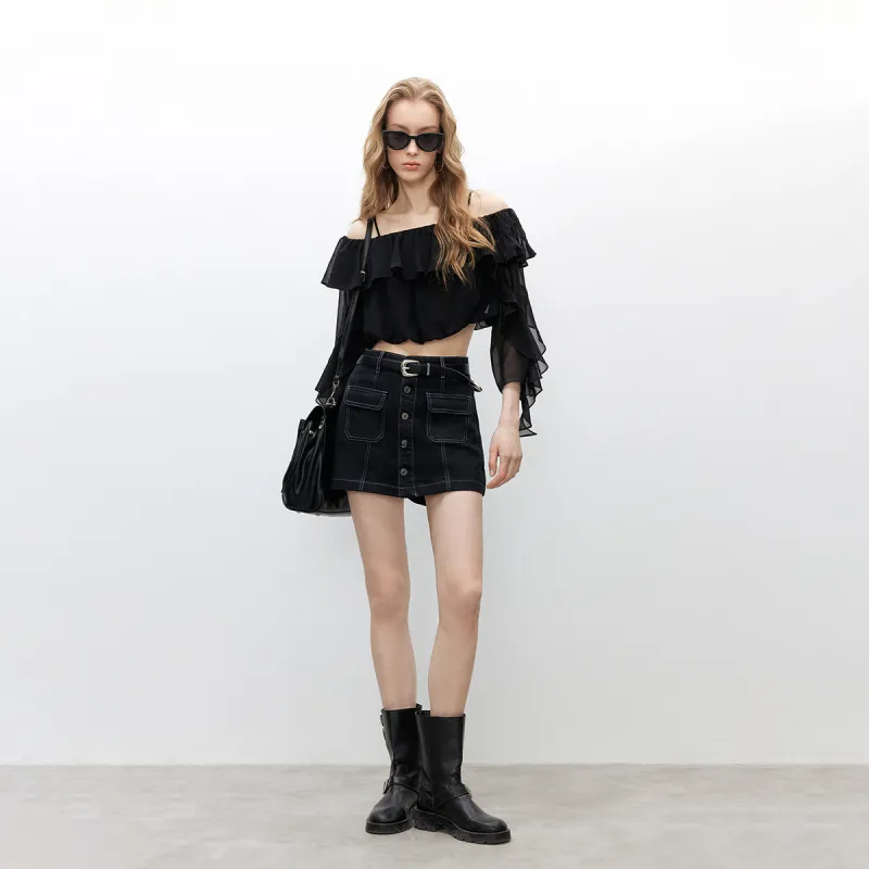 ONLY Denim Shorts Women's-9