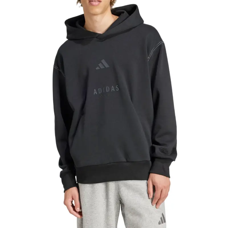 Adidas Free Shipping With AdiClub All Szn Fleece Graphic Hoodie-1