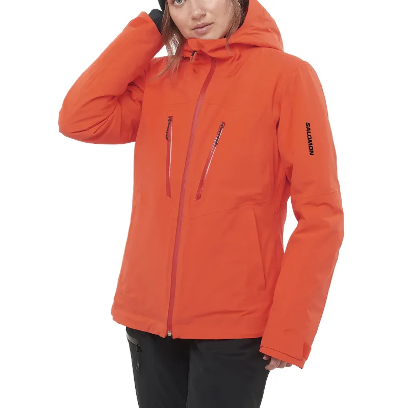 SALOMON BRILLIANT PrimaLoft® Black Jacket Women's-2