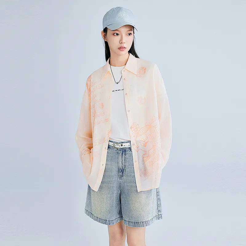 LEDIN Denim Shorts Women's Denim Light Blue-4