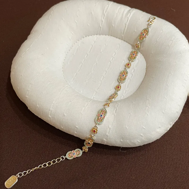 FUYUFU S999 Fine Silver Pure Silver Bracelets Women's-5