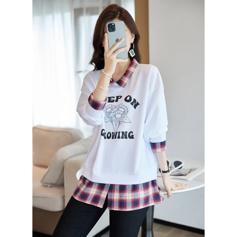 Like The Age Of Water Sweatshirt Women's White-2