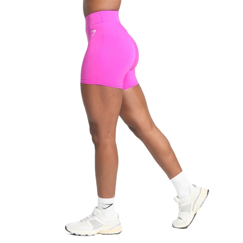 GYMSHARK RepsPower Sports Shorts Women's Pink-2