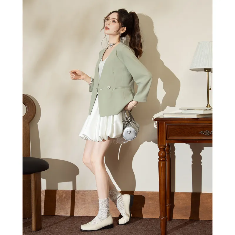 FAWENXIANGZI Business Suit Women's-5