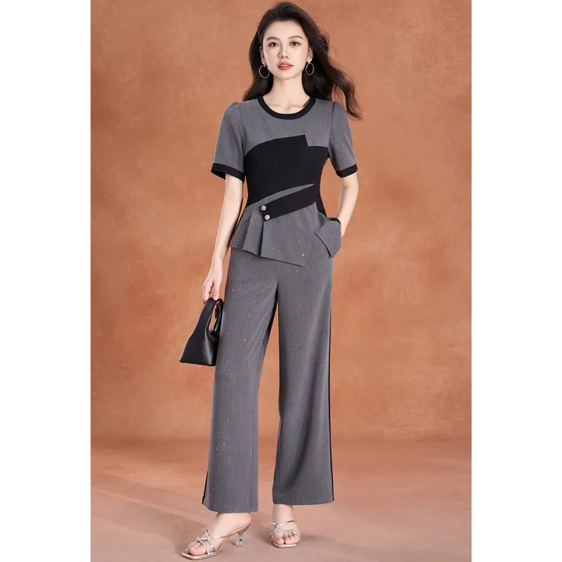 Mylan Casual Suits Women's Gray-3