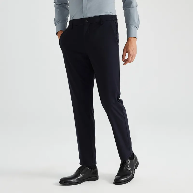 Satchi Casual Pants Men's Navy Blue-3
