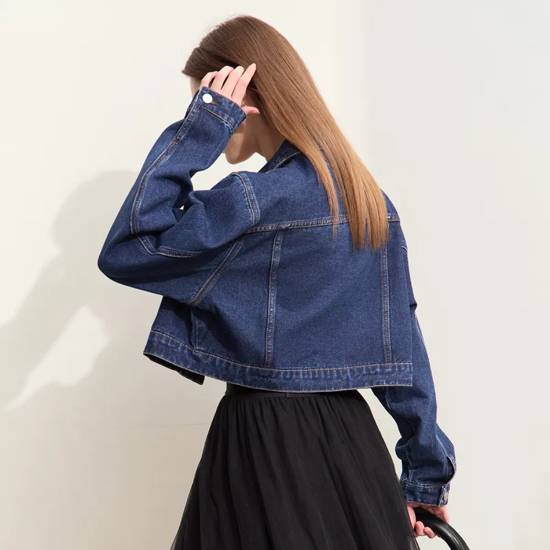 AMII Denim Jackets Women's-3