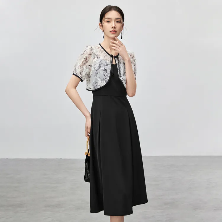 SENTUBILA Two Piece Skirt Sets Women's-3