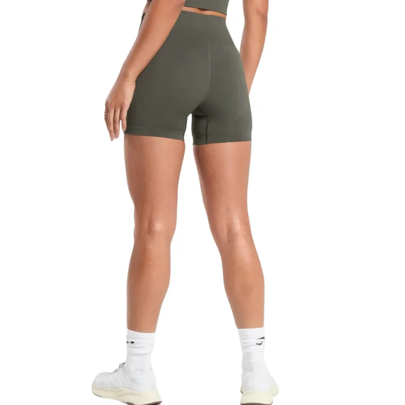 GYMSHARK Yoga Shorts Women's Power Green-1