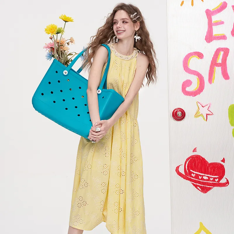 ELF SACK Sleeveless Dress Women's Small Flower Yellow-2