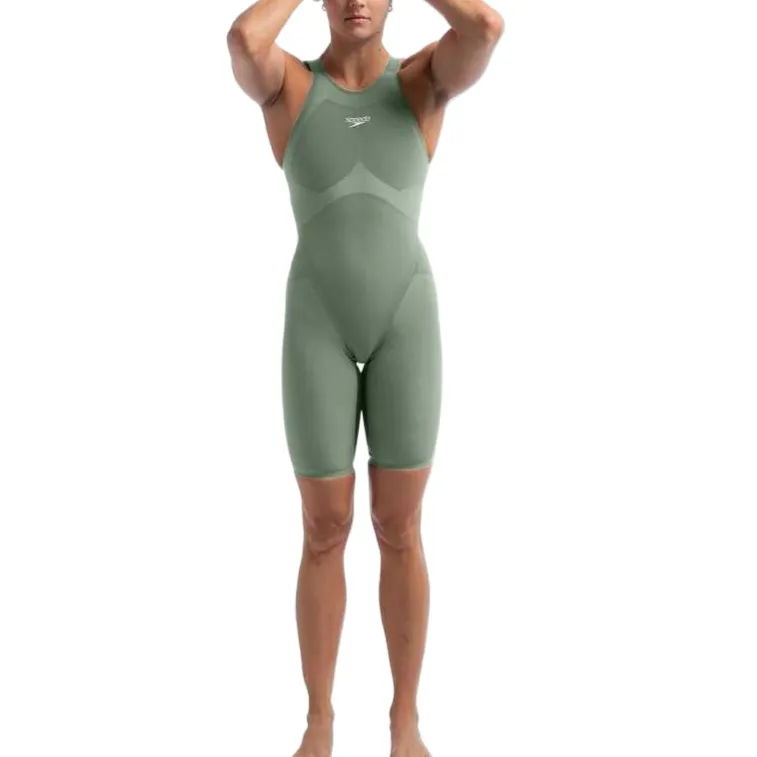 Speedo Fastskin LZR Valor 2.0 Country Green One piece Swimsuit Women's Green-3