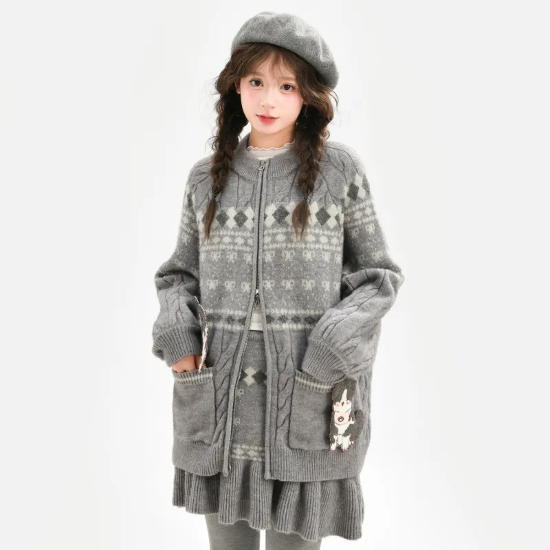 SNBL Casual Short Skirts Women's Gray-4