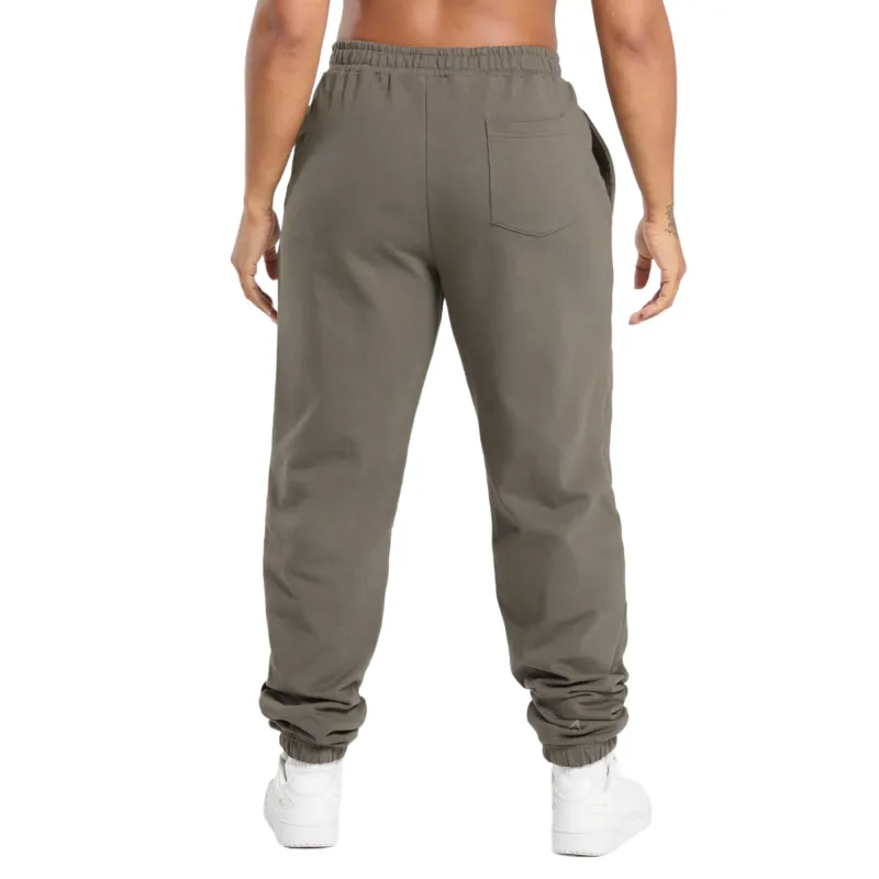 GYMSHARK Campus Classics Graphic Joggers Knitted Sweatpants Women's-11