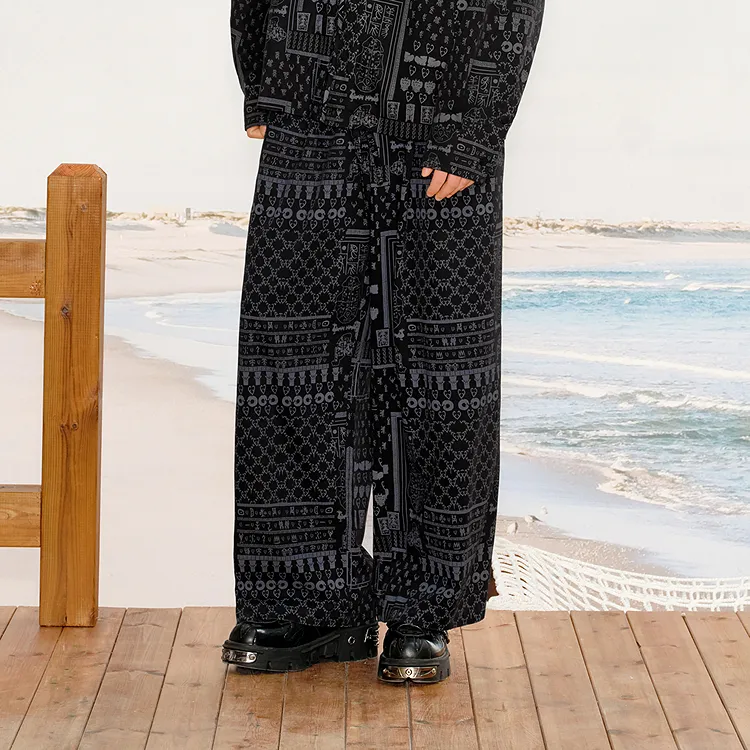 INXX Casual Pants Unisex Black-5