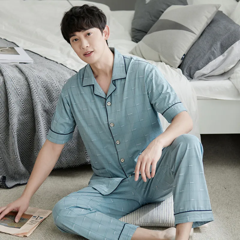 FARO Pajama Set Men's Sea Green-4