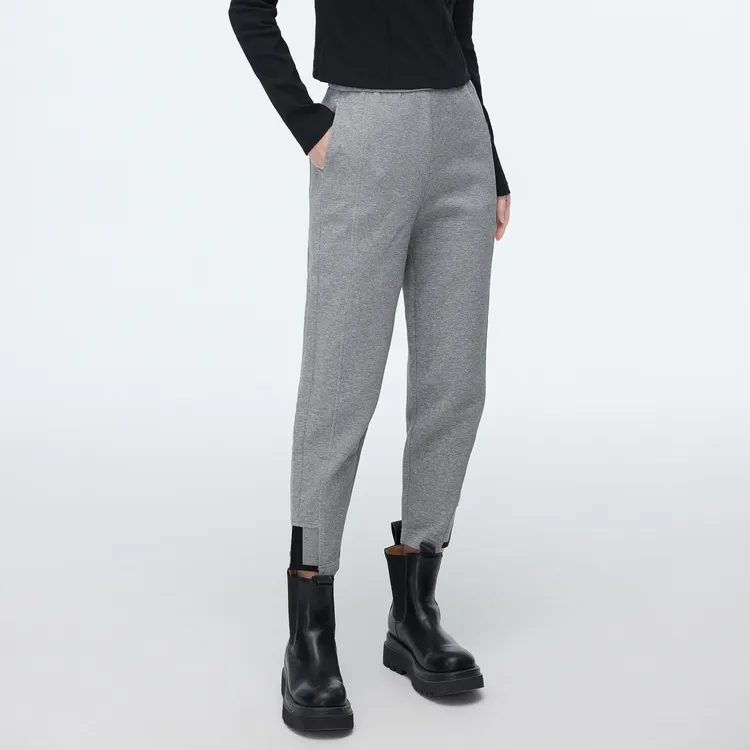 SHUIYUNJIAN Casual Pants Women's Smoke Gray-3