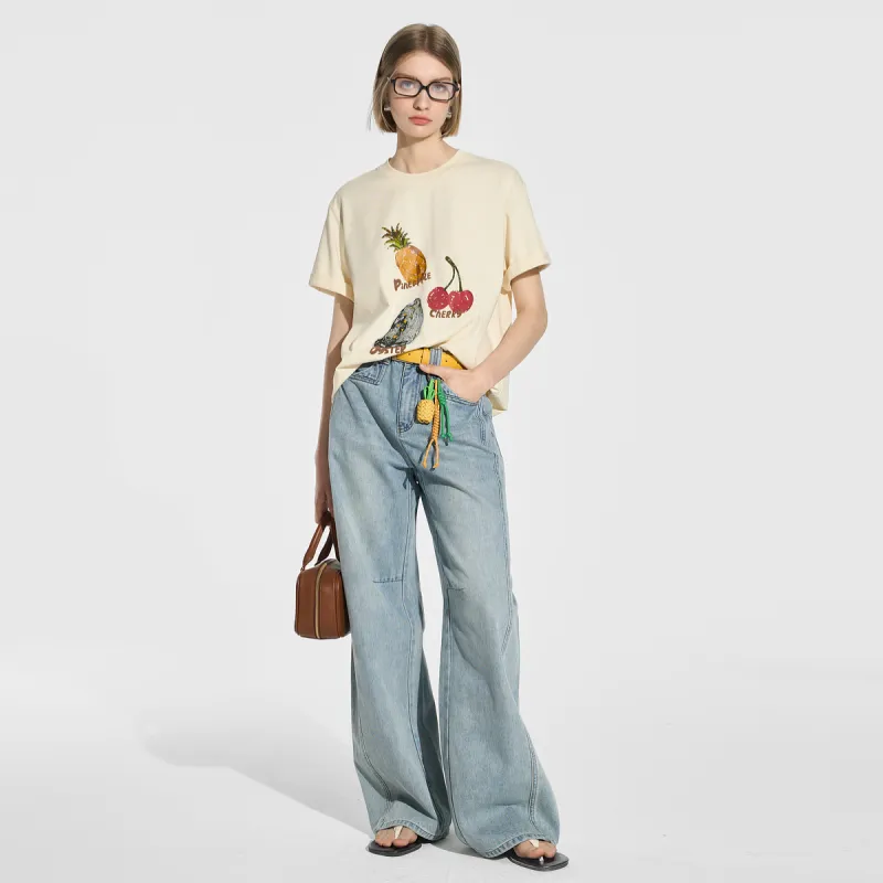 Bethine ['Pineapple' Calm And Unperturbed] T Shirt Women's-11