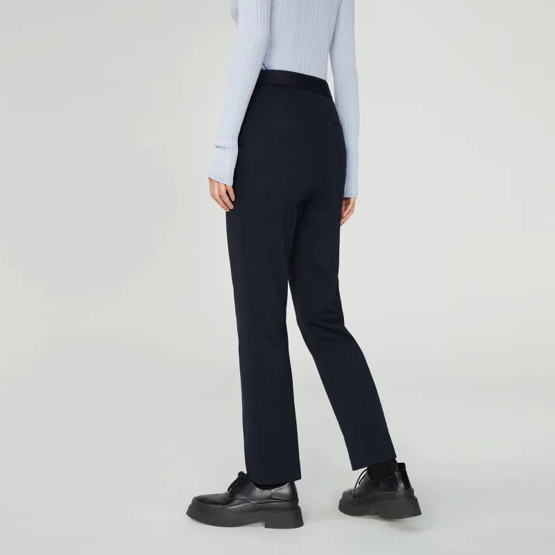 OVV Suit Trouser Women's Navy Blue-2