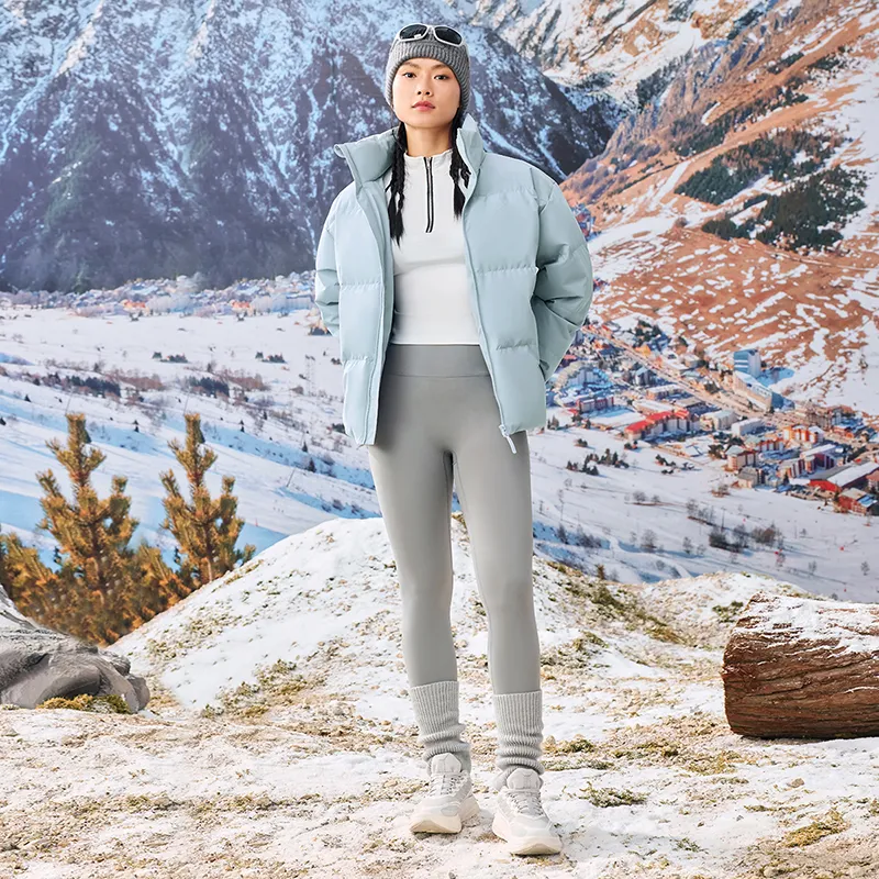 XTEP Down Jacket Unisex Sky Gray-6
