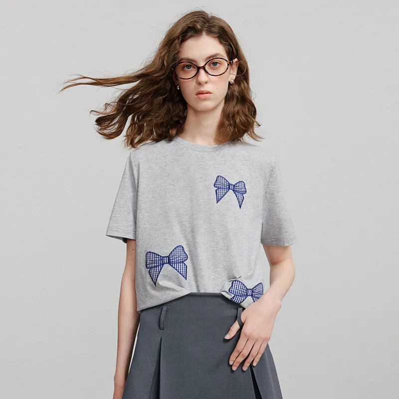 Initial Language T Shirt Women's-7