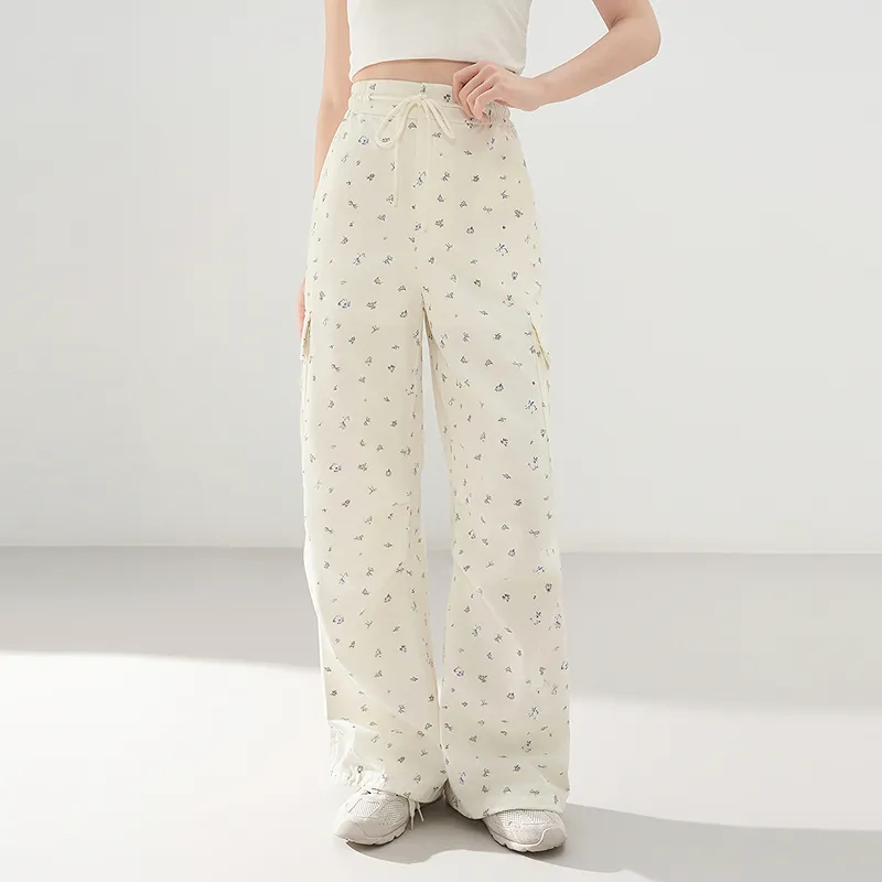 LEDIN Casual Pants Women's Cannoli Cream-2