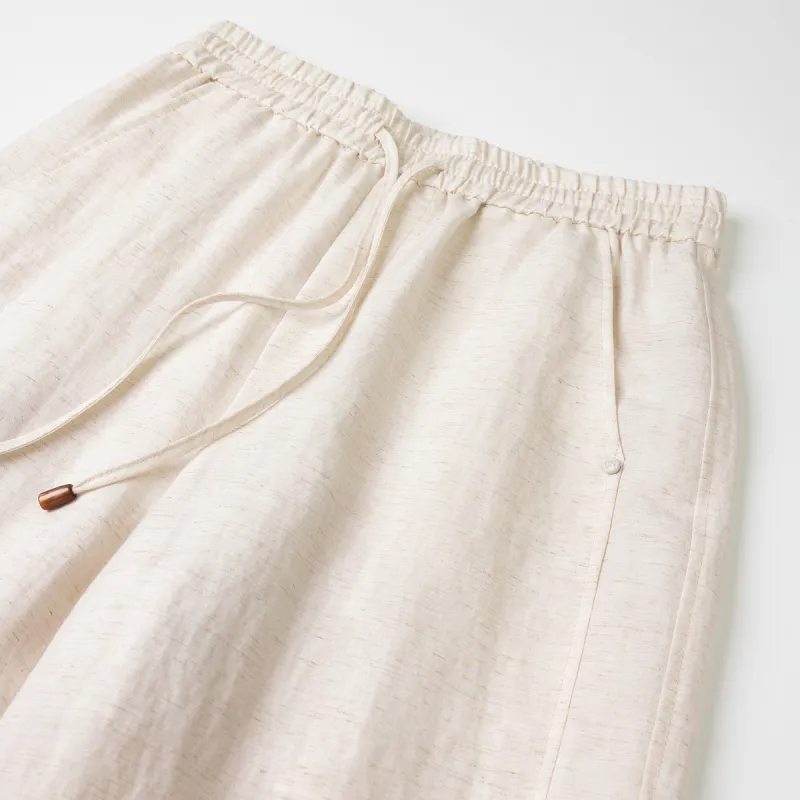 Bethine Casual Pants Women's Ecru-3