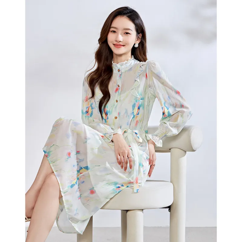 Love Elaine Long Sleeved Dress Women's Image Color-2