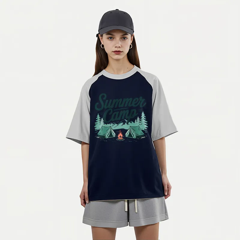 FAIRWHALE Raglan Sleeve T Shirt Women's-10