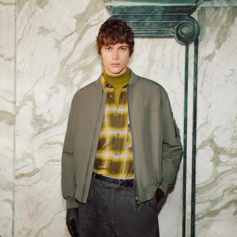 JACK JONES· Puffer Jacket Men's Olive Green-5