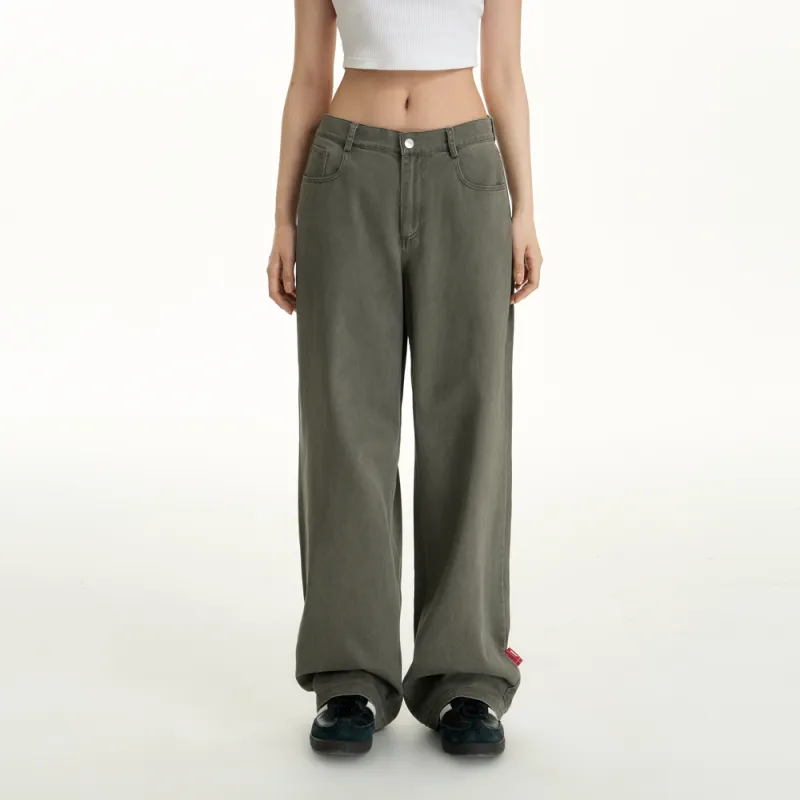 TGNS New In Autumn Straight Fit Workwear Casual Pants Unisex-4