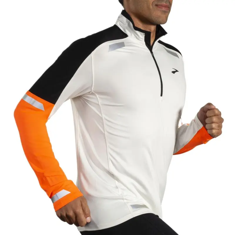 Brooks T Shirts Men White-3